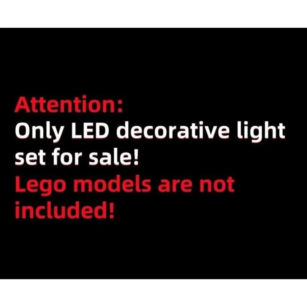 LocoLee DIY LED Light Kit for LEGO Art 31214 LOVE Lighting Set（No Model）